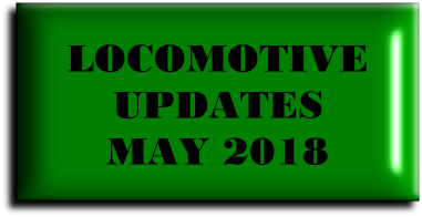 LOCOMOTIVE
UPDATES
MAY 2018
